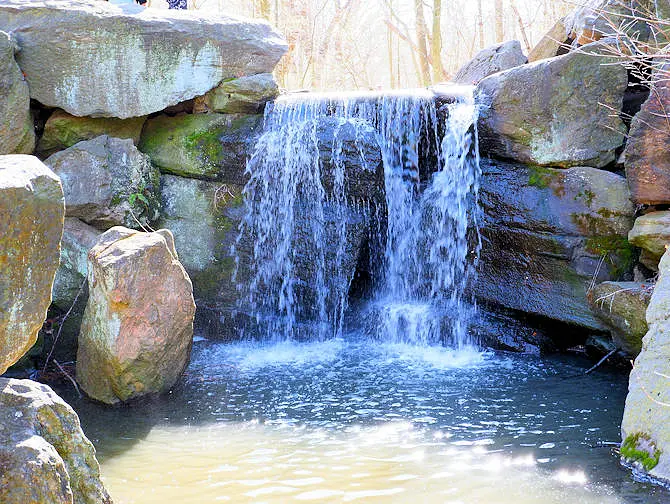 Central Park en Nueva York - Cascada