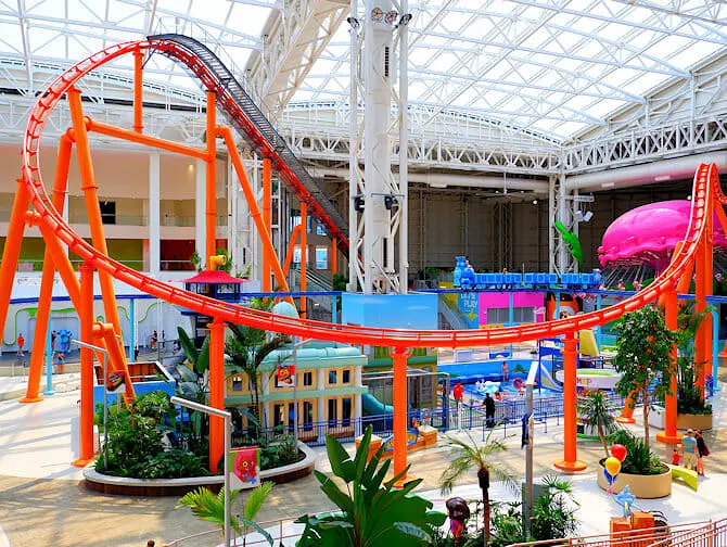 Tickets para el parque de atracciones Nickelodeon Universe - Dentro del parque