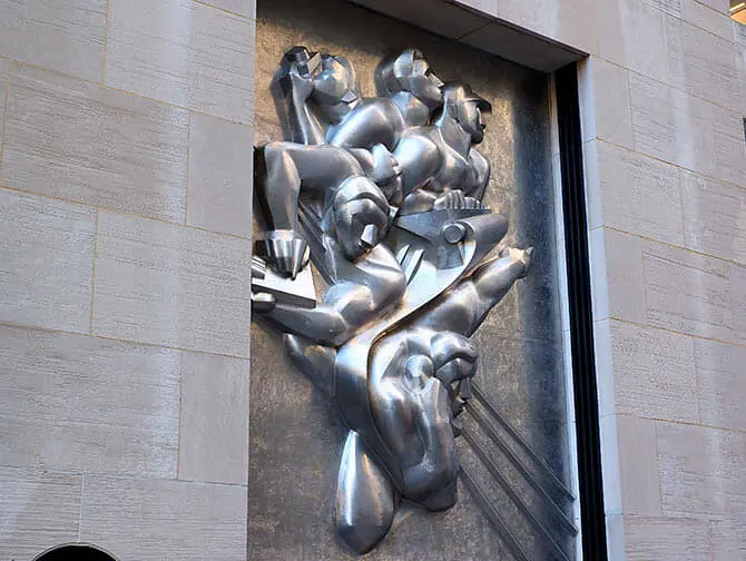 Tour por Rockefeller Center - Arte en el exterior