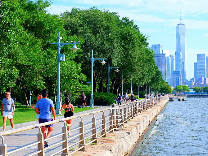 Hudson River Park en Nueva York