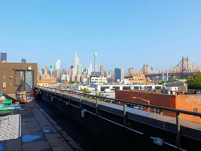 Hostales en Nueva York The Local NYC - Terraza