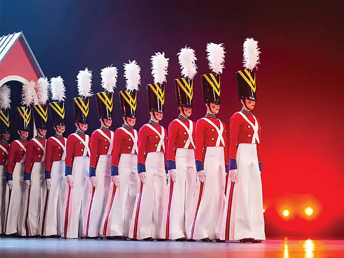 The Rockettes -bailarinas a precisión.