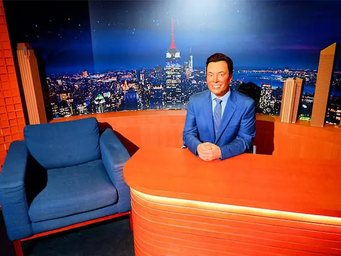 Madame Tussauds en Nueva York - Tonight Show