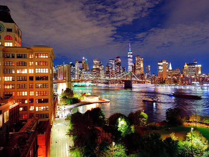 Rutas a pie por Nueva York - Night Tour Brooklyn & Chinatown