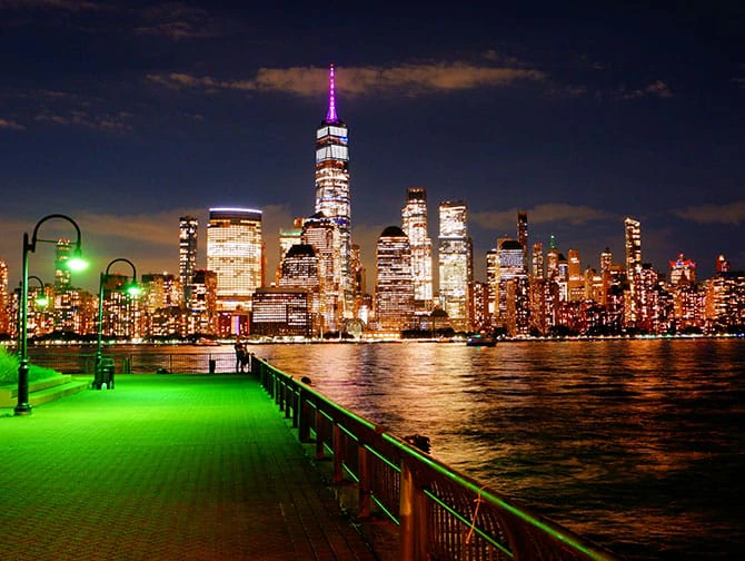 Rutas a pie por Nueva York - Itinerario nocturno Off the beaten PATH Paisaje