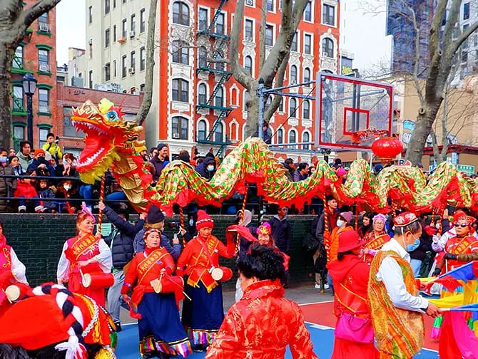 Año Nuevo Lunar en Nueva York