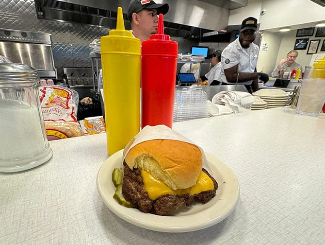 Las mejores hamburguesas de Nueva York - Hamburguesa de Hamburger America