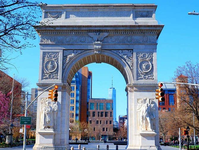 Tours en bicicleta por Nueva York - Washington Square Park