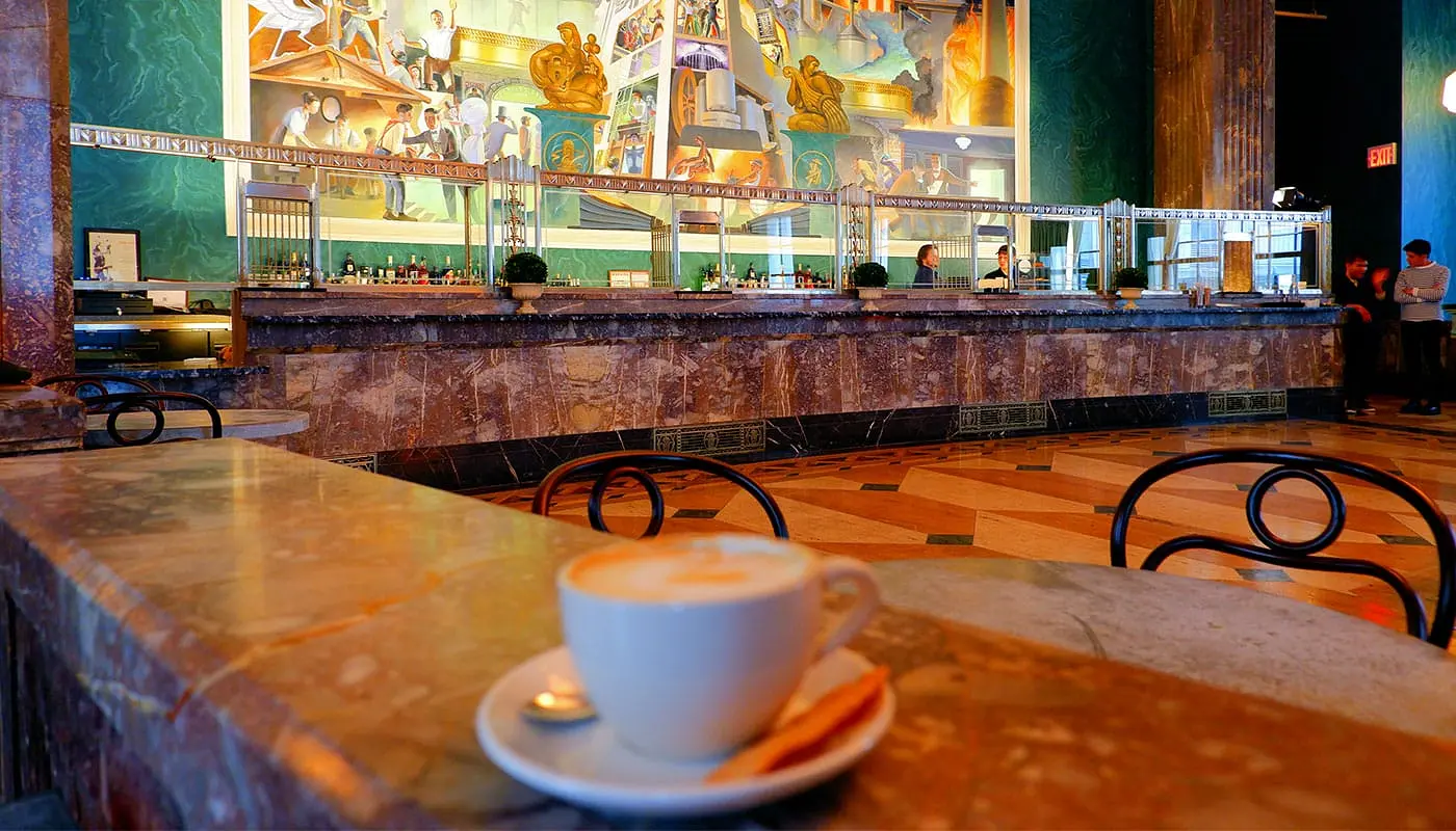 El mejor café en Nueva York - Conwell Coffee Hall