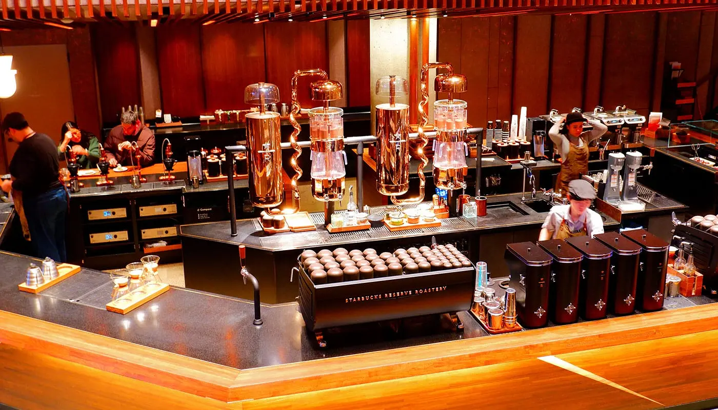 El mejor café en Nueva York - Starbucks Reserve Roastery New York