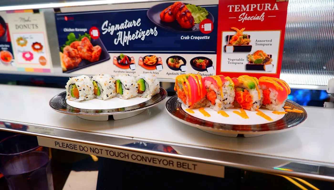 El mejor sushi de Nueva York - Kaiten Zushi Nomad