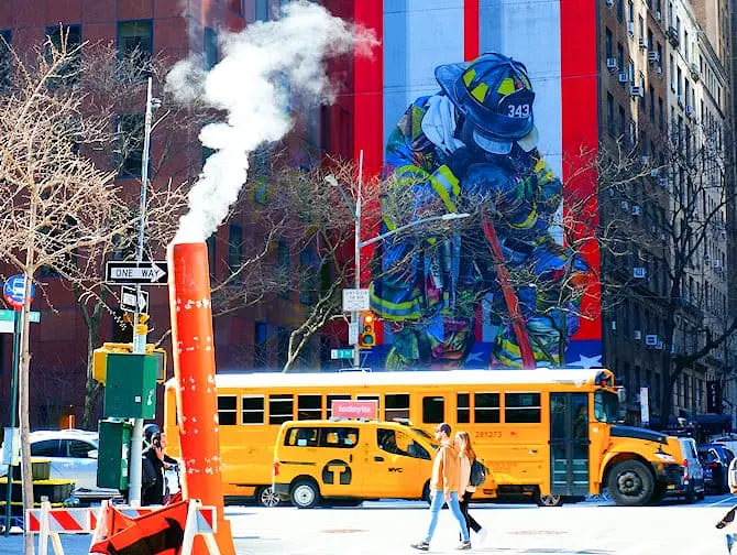 Sistema de calefacción de Nueva York - Calles de Nueva York