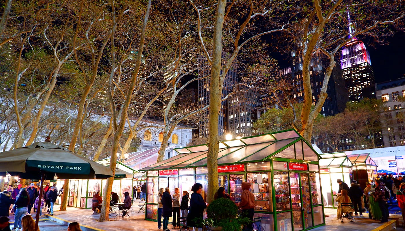 Las Navidades en Nueva York - Mercado Navideño