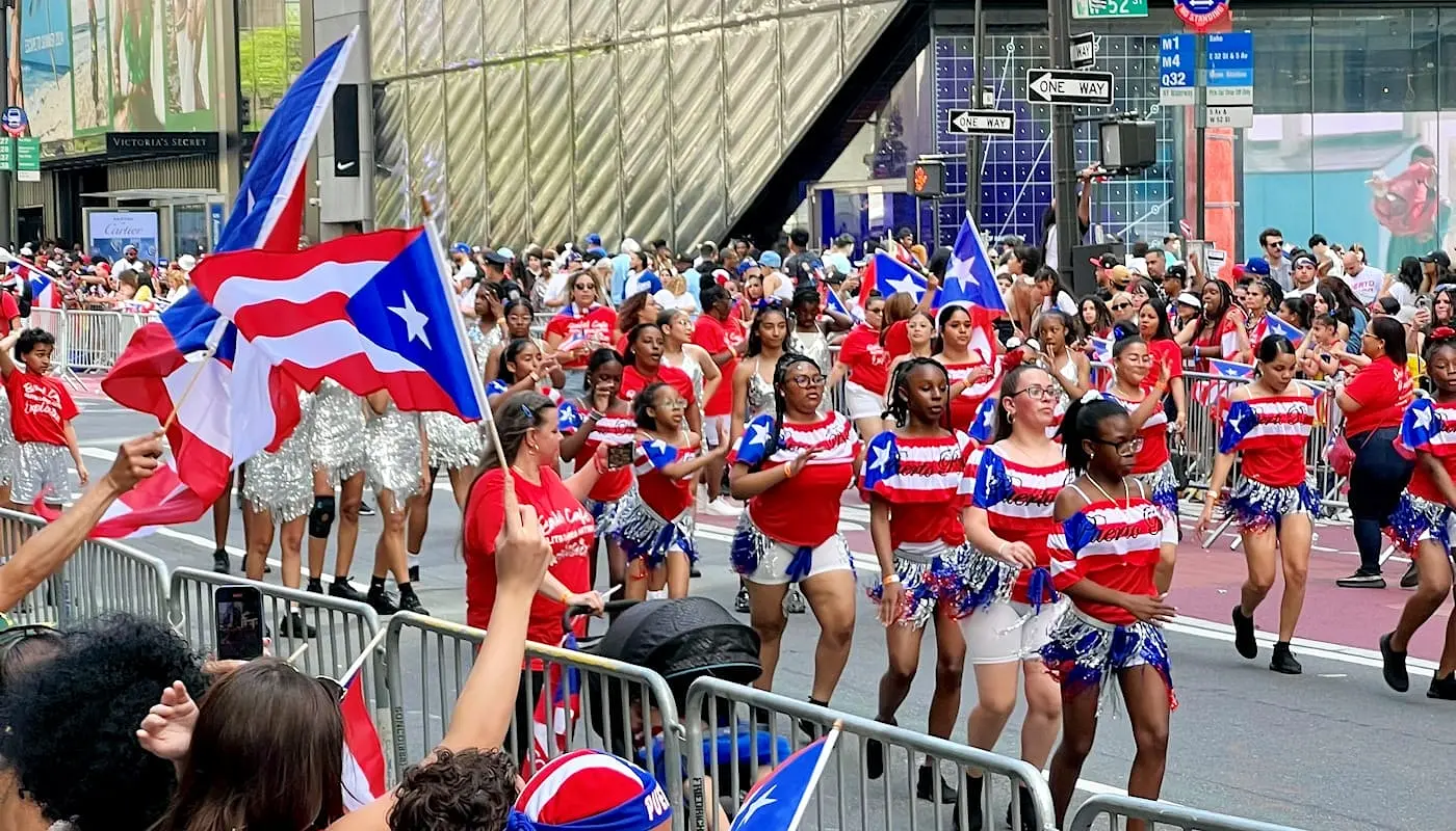 Desfile nacional de Puerto Rico en Nueva York - espectáculo
