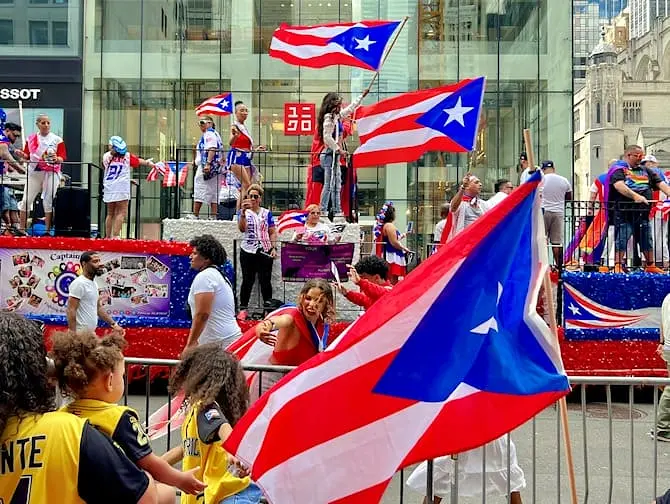Desfile nacional de Puerto Rico en Nueva York