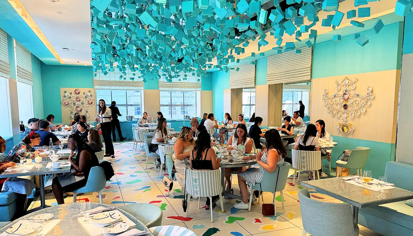 High Tea en Nueva York - Tiffany's