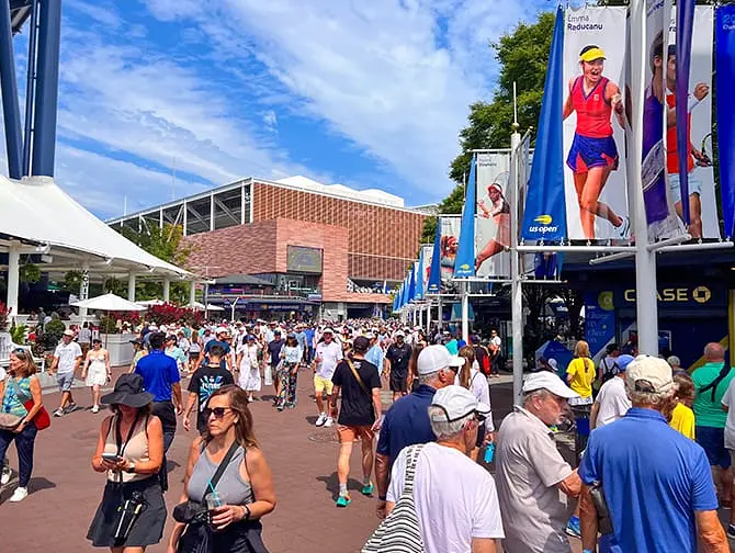 Tickets para el US Open Tennis - Ambiente