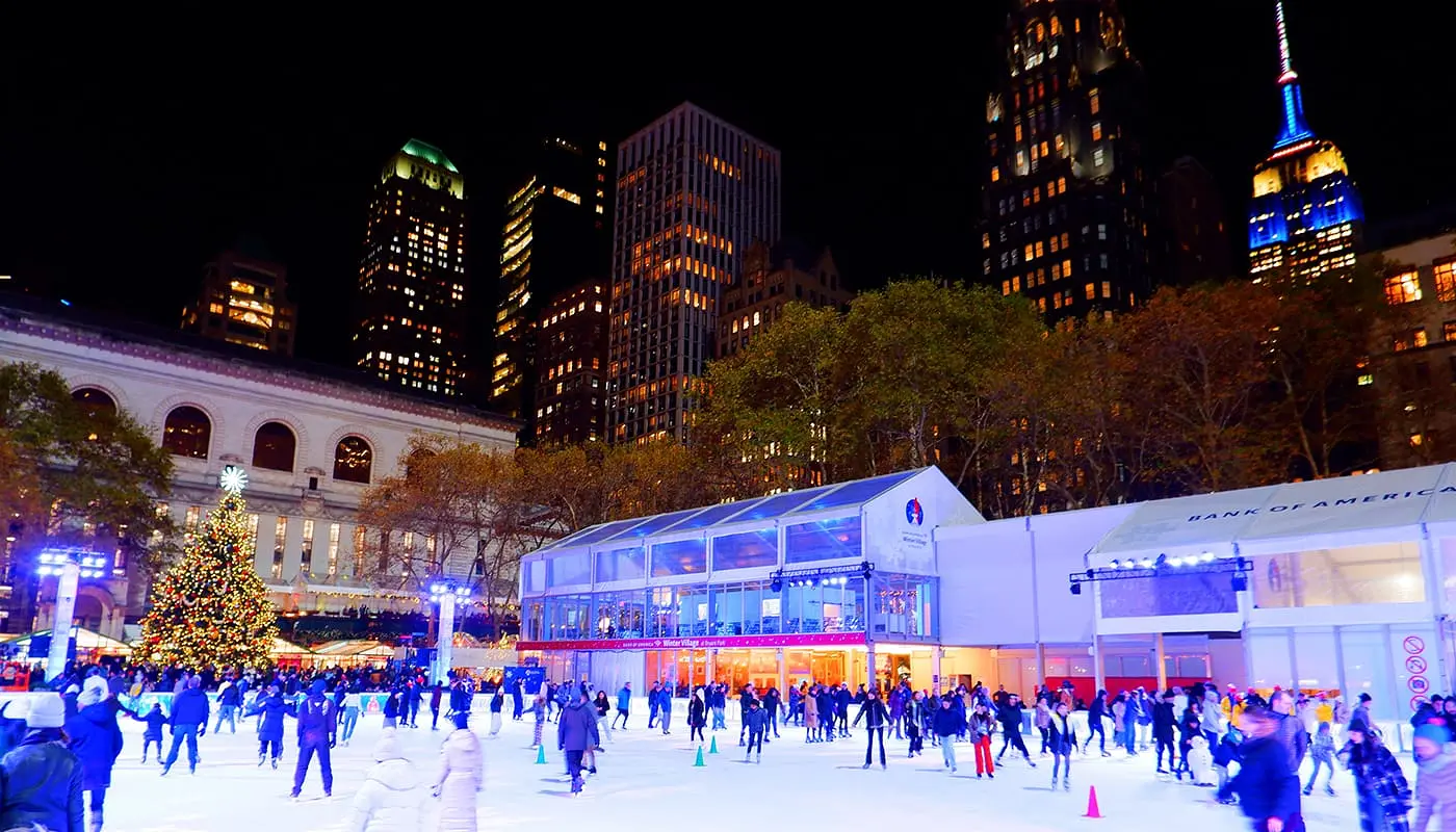 Itinerario navideño para Nueva York - Bryant Park