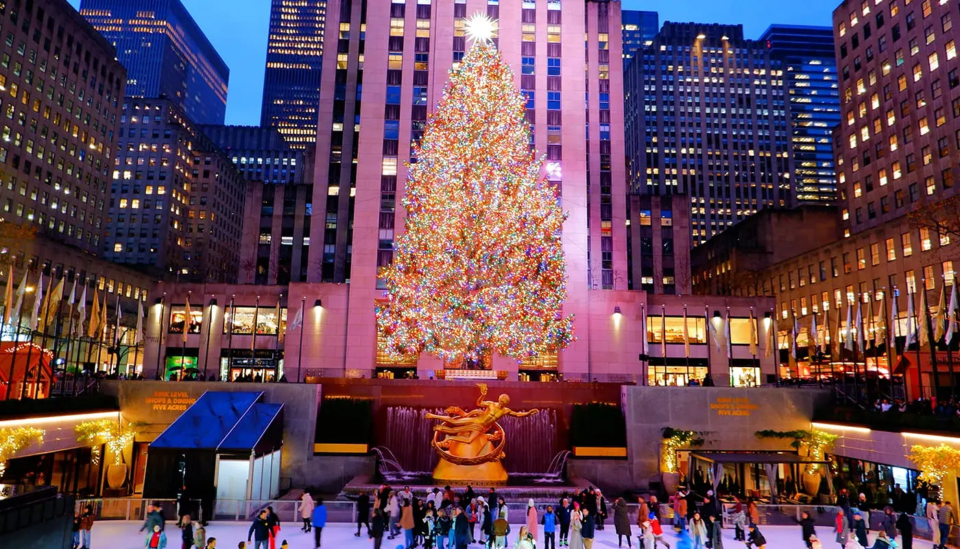 Itinerario navideño para Nueva York - Rockefeller Christmas Tree