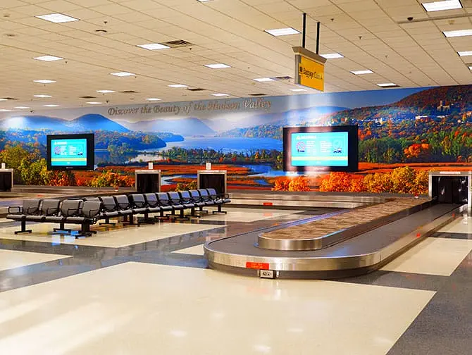Aeropuerto Internacional Stewart de Nueva York SWF - Recogida equipajes