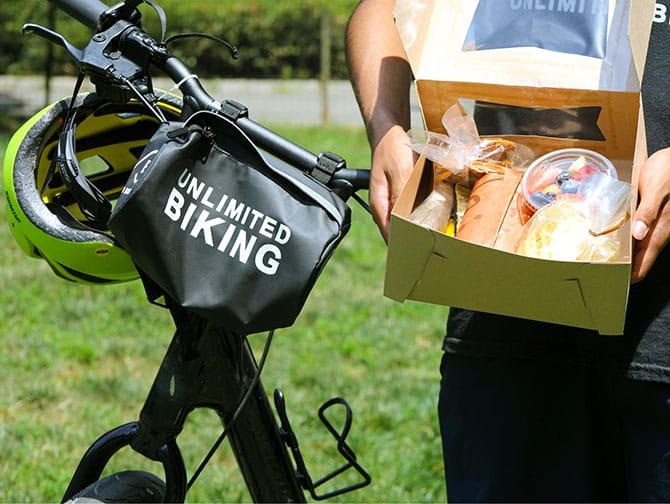 Alquiler de bicis con picnic en Nueva York