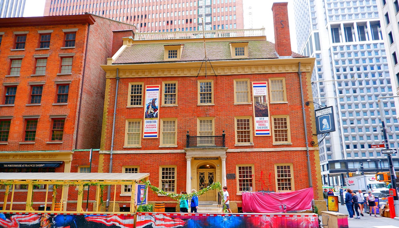 Comida típica americana en Nueva York - Fraunces Tavern