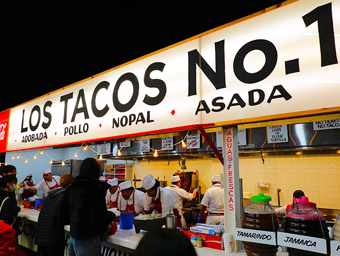 La mejor comida mexicana de Nueva York - Los Tacos No 1
