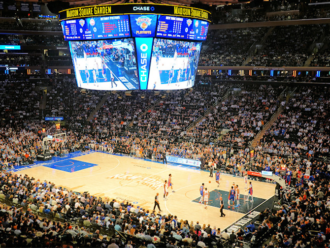 Tickets para los New York Knicks – Partido en el Madison Square Garden