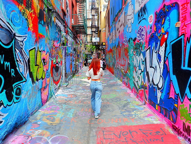 Rutas a pie por Nueva York - Lower East Side impresion