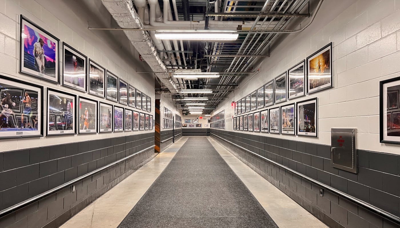 Tour del Barclays Center - Tras bastidores