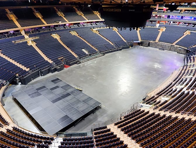 Tour del Madison Square Garden - Arena de deportes y conciertos