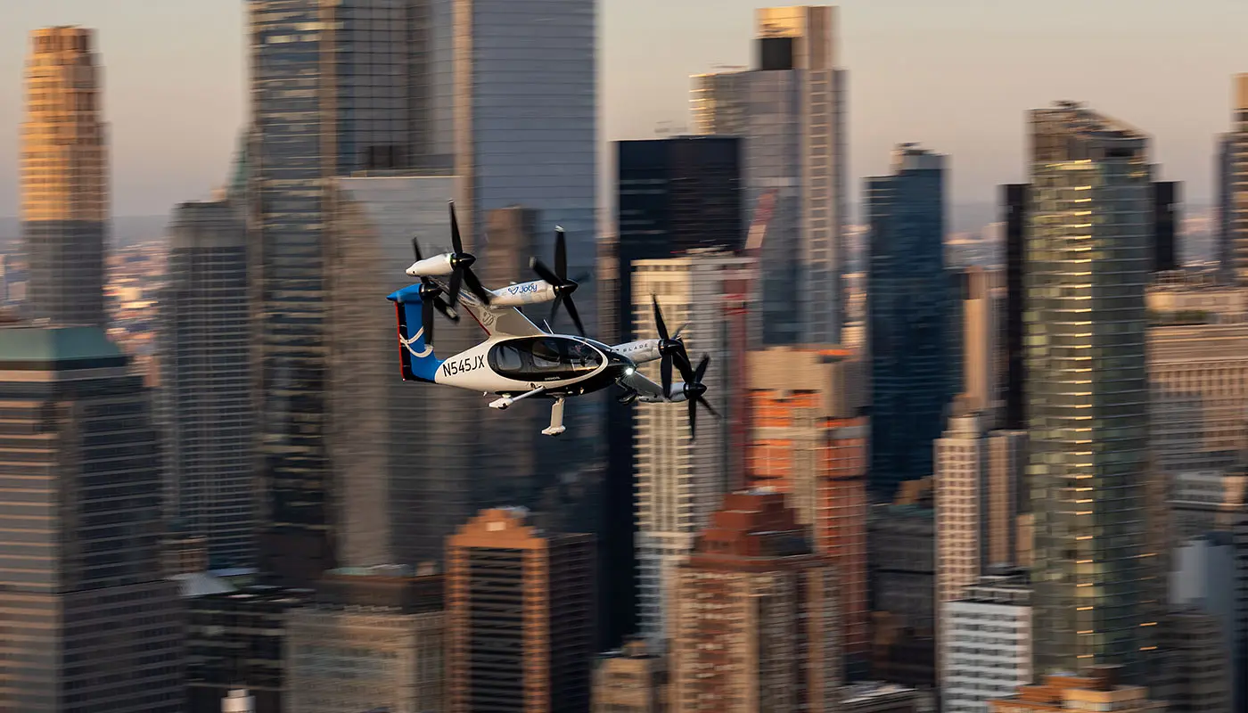 Taxi Aéreo Eléctrico Joby Aviation de JFK a Manhattan - Helicóptero Todo Eléctrico
