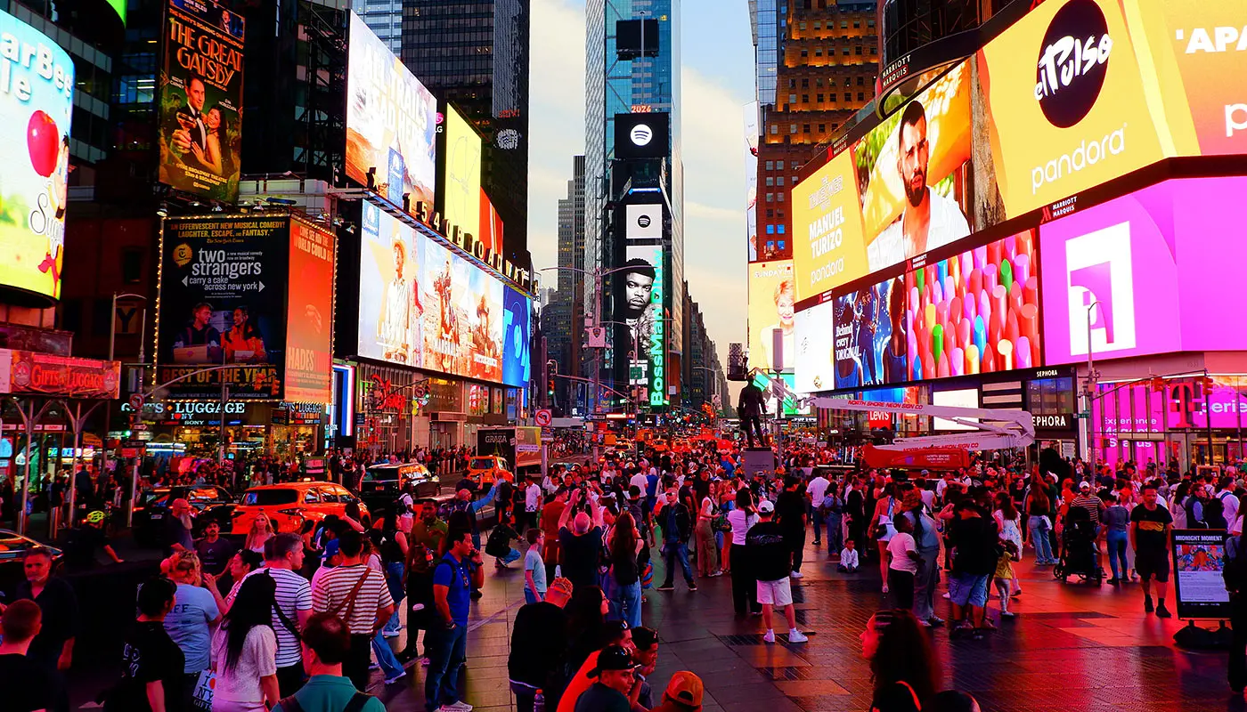 Itinerario de 6 días en Nueva York - Primera impresión de Times Square