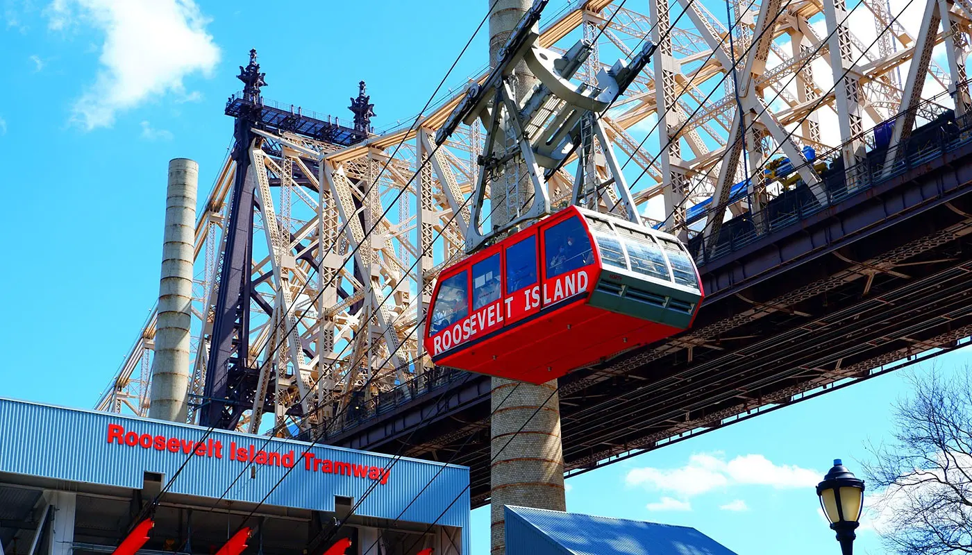 Itinerario de 6 días en Nueva York - Toma el Roosevelt Island Tram hasta Roosevelt Island