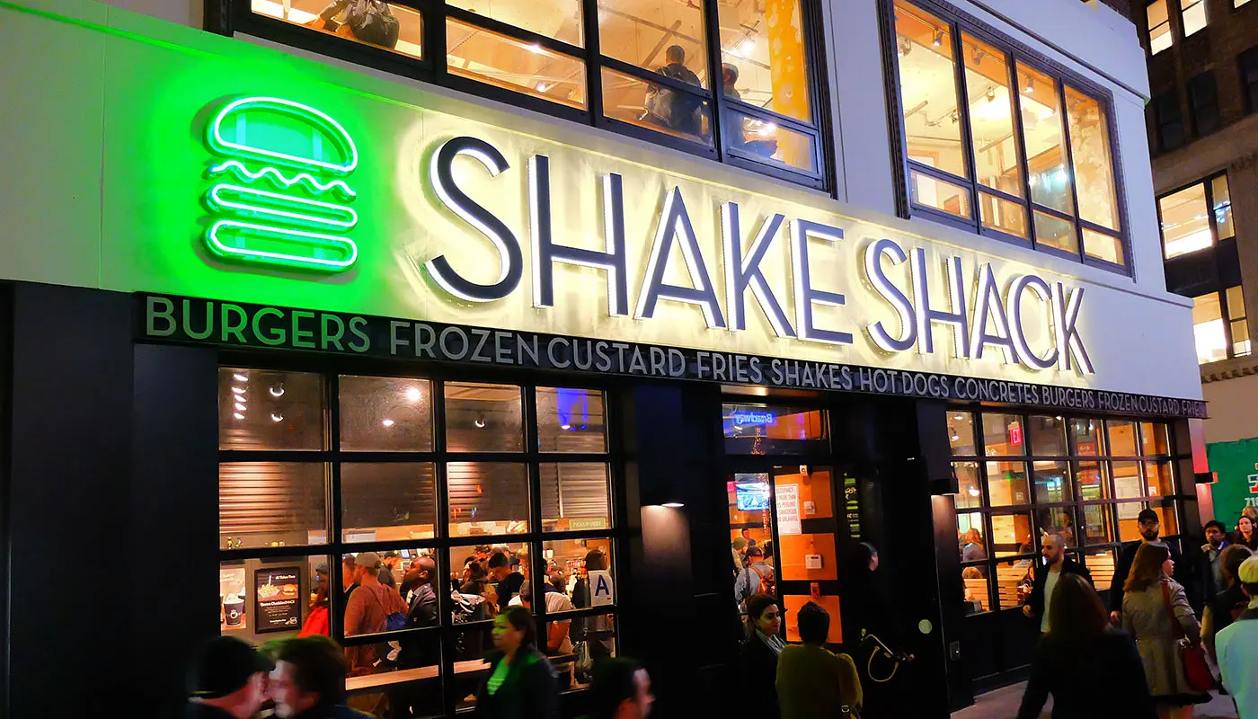 Shake Shack en Nueva York - Una cadena de comida rápida en Nueva York