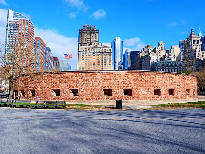 Battery Park en Nueva York - Castillo Clinton