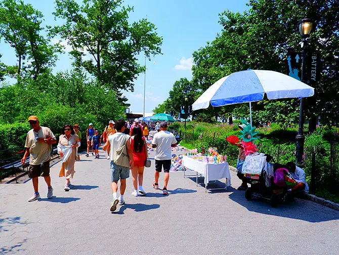 Battery Park en Nueva York