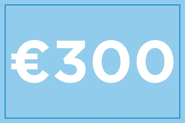 Tarjeta regalo de 300€