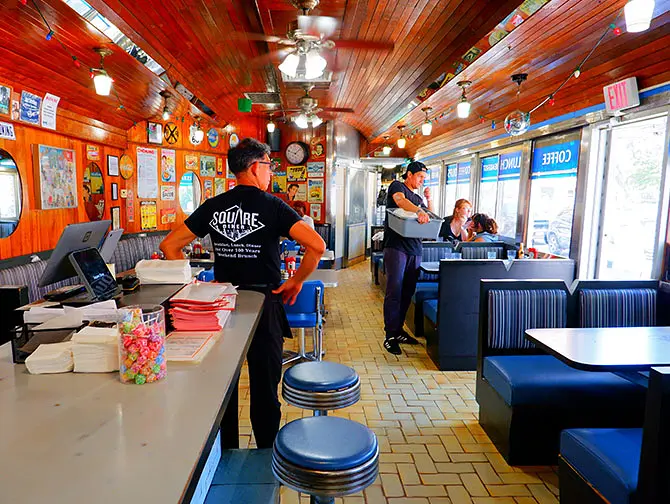 Diners en Nueva York - Square Diner en TriBeCa