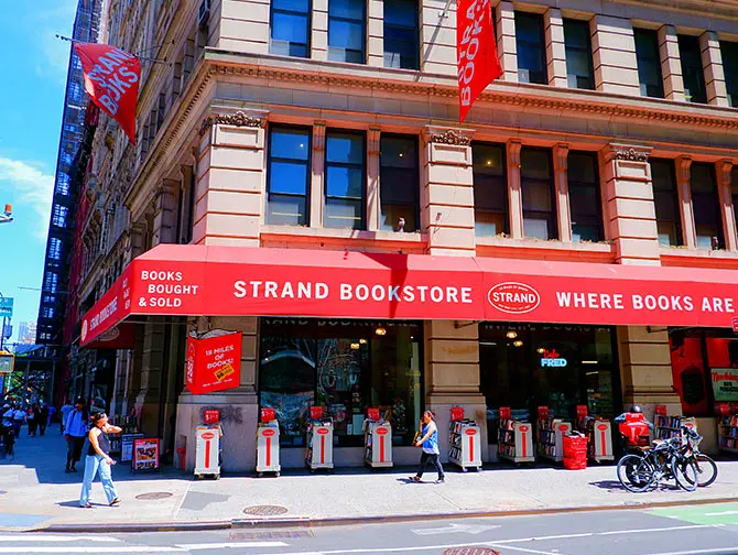 Librer&iacute;as en Nueva York - The Strand Bookstore
