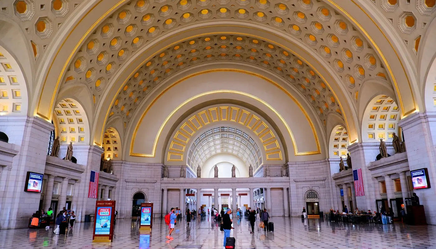 Cómo visitar Washington D.C. desde Nueva York - Estación de tren