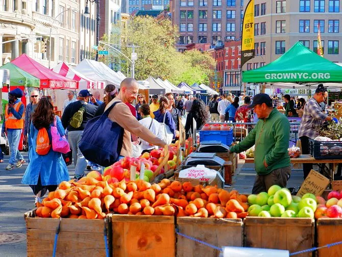 Union Square en Nueva York - Union Square Greenmarket