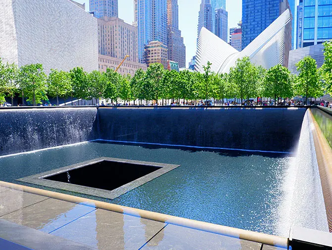 Ruta a pie por Downtown Manhattan en Nueva York