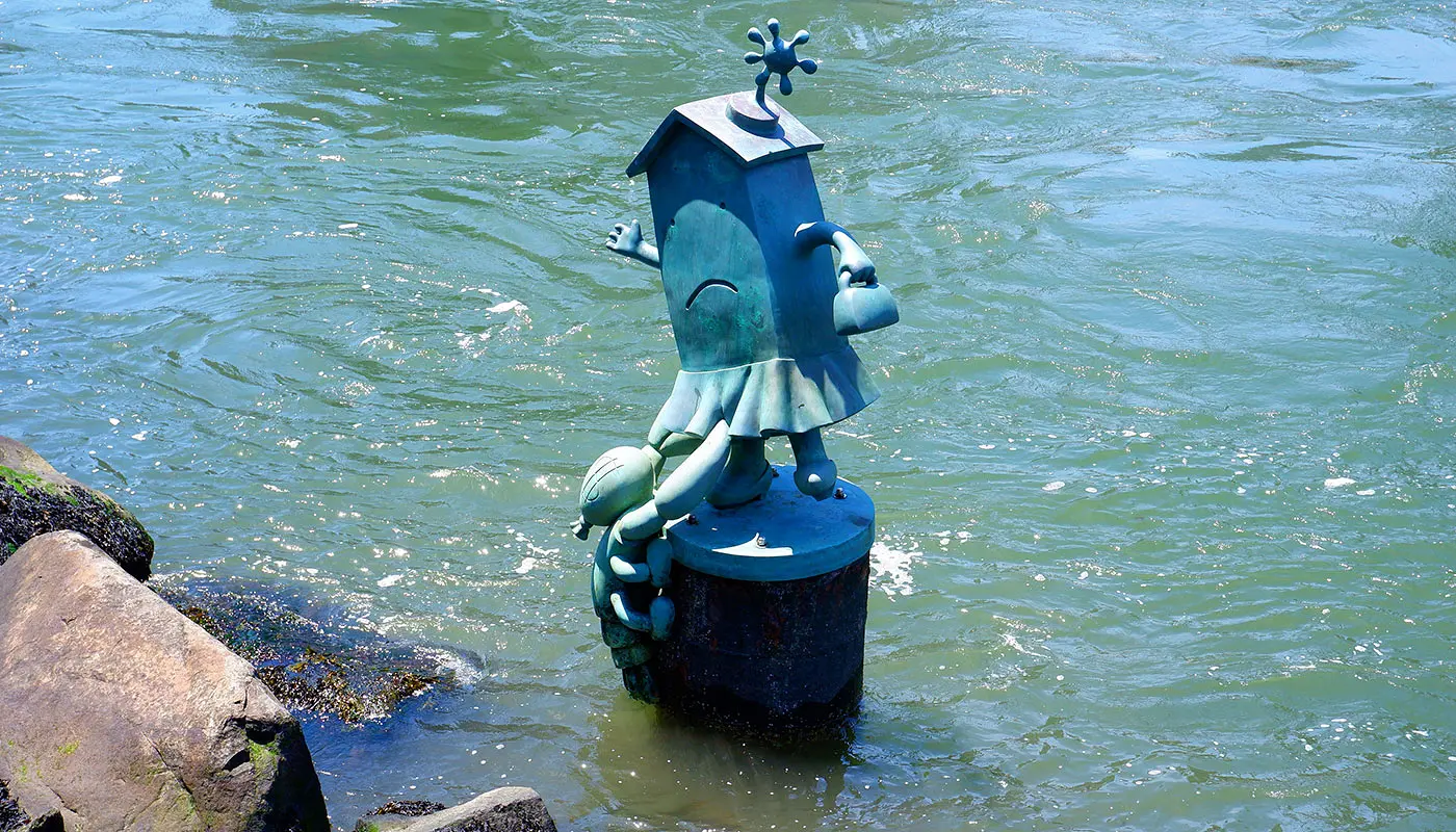 Ruta a pie por Roosevelt Island en Nueva York - Impresión del recorrido a pie